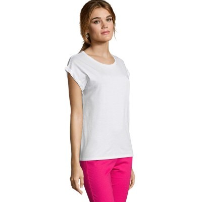 Camiseta mujer cuello redondo personalizable